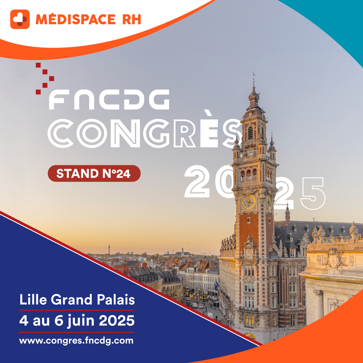 Médispace RH au Congrès FNCDG 2025 !