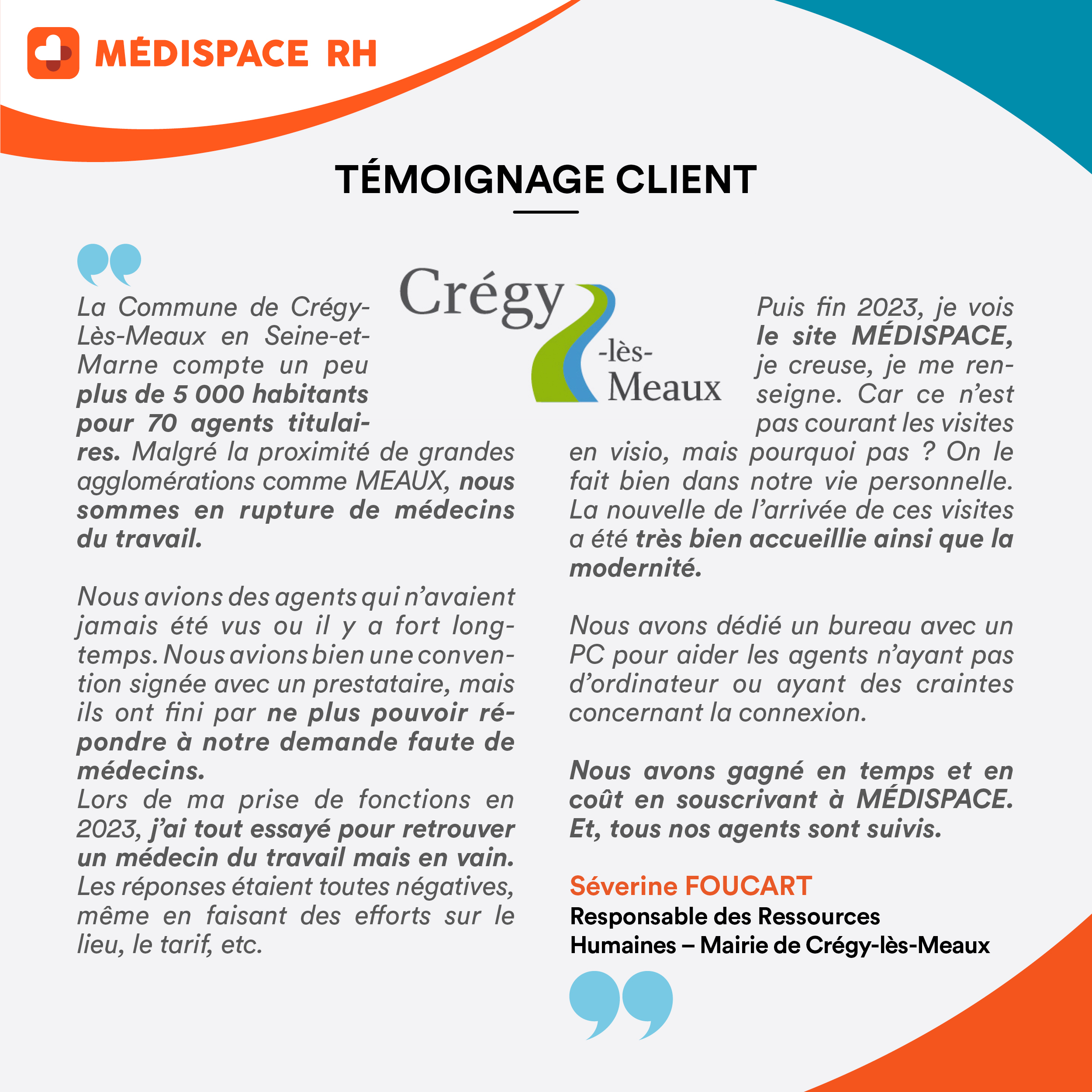 Témoignage client – Commune de Crégy-Lès-Meaux